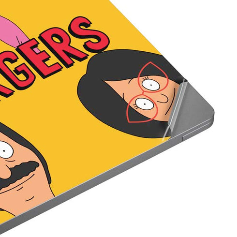 Bobs Burgers Stare Universal Laptop 16.6in (13.4 x 9.7in) Skin